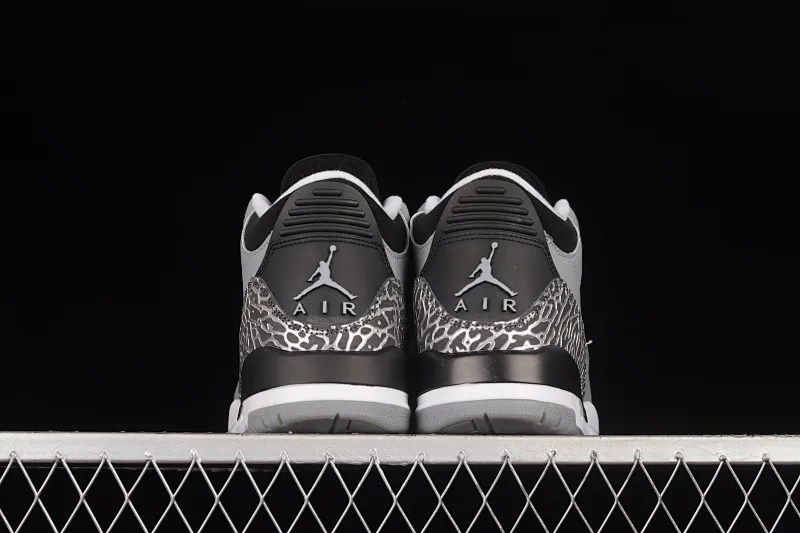 All categories Air Jordan Jordan series basketball shoes Air Jordan 3 Air Jordan 3 "Wolf Grey" AJ3 Joe 3 Wolf Gray 136064-004